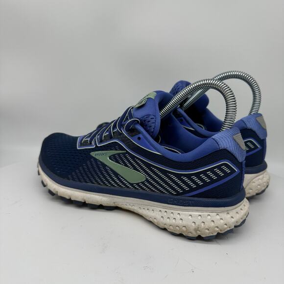 Brooks Ghost Peacoat Blue Running Sneakers Womens Size 6.5 Athletic Training Gym - Picture 5 of 15